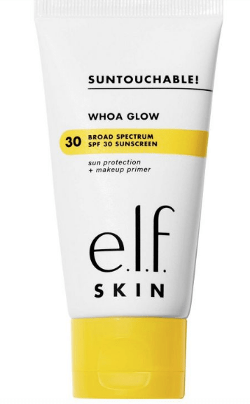 e.l.f. SKIN Suntouchable! Whoa Glow SPF 30 Sunscreen & Primer 