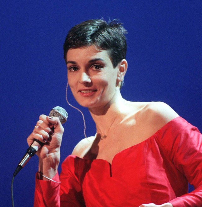Sinead O'Connor performs at the Linda McCartney tribute, titled  'Here There and Everywhere   A Concert for Linda', at London's Royal Albert Hall. The singer dedicated the song 'I Believe In You' to children who had lost their mothers.