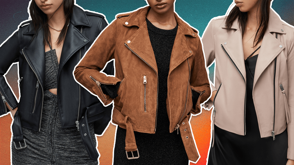 AllSaints Leather Jacket Sale