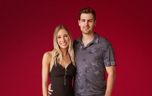 The Ultimatum 2. (L to R) Kat Shelton and Alex Chapman in Season 2 of The Ultimatum. Cr. Jackson Petty / Netflix © 2023