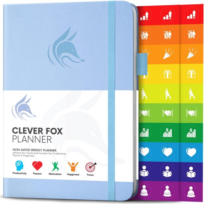 Clever Fox undated planner