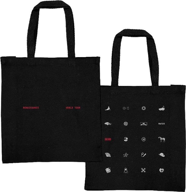 Beyoncé Official RENAISSANCE WORLD TOUR Merch On Air Icon Tote Bag