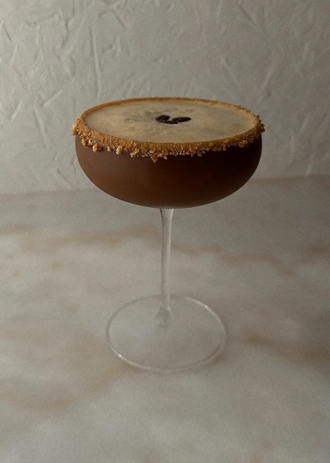 Pumpkin Spice Mocktini