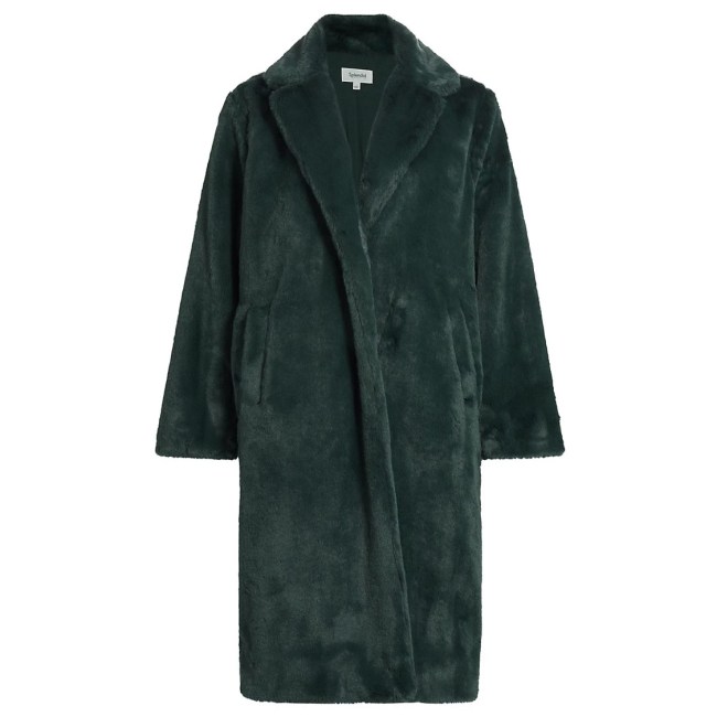 Splendid Mikaela Faux Fur Long Coat