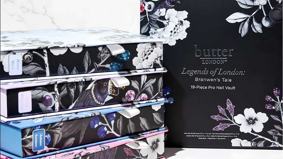 Legends of London 19-Piece Nail Vault,