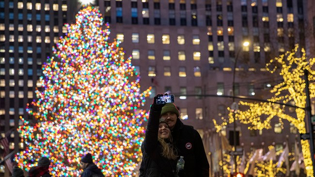 Rockefeller tree lighting