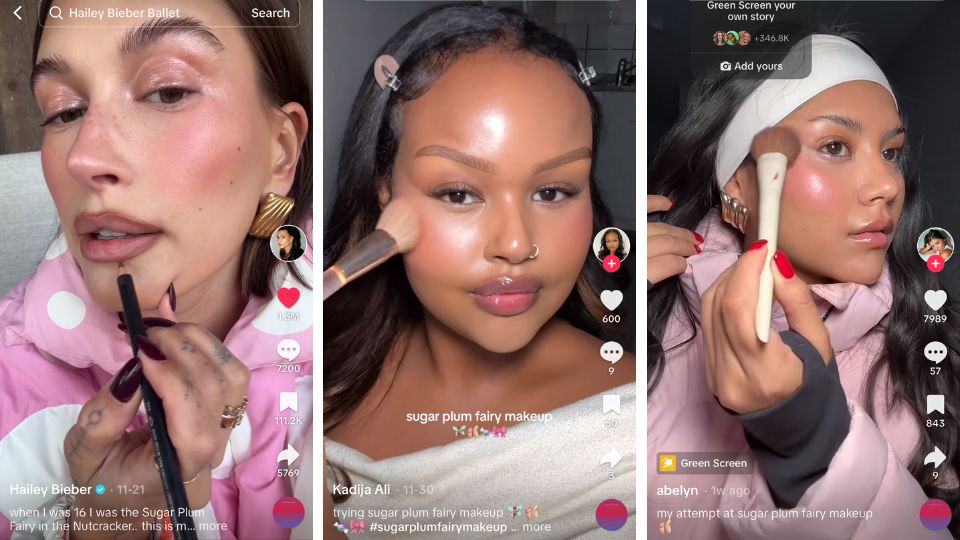 sugar plum fairy makeup