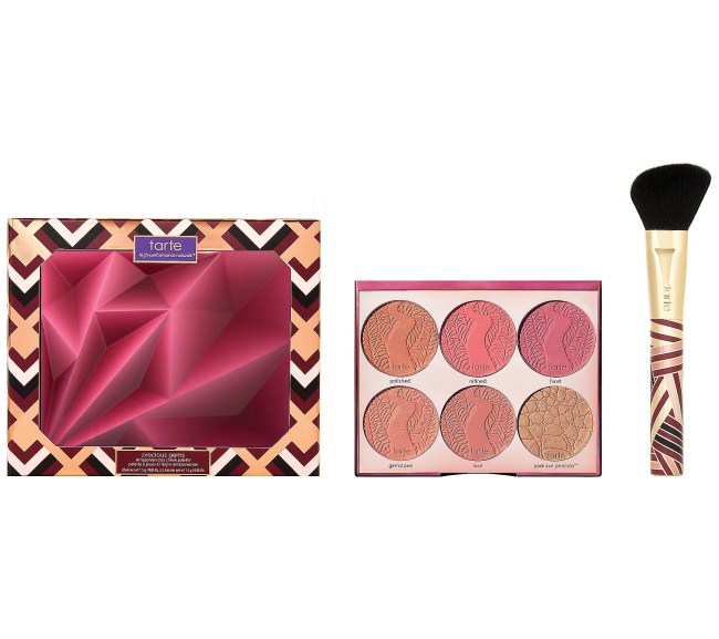 tarte Precious Gems Amazonian Clay Cheek Palette w/ Brush