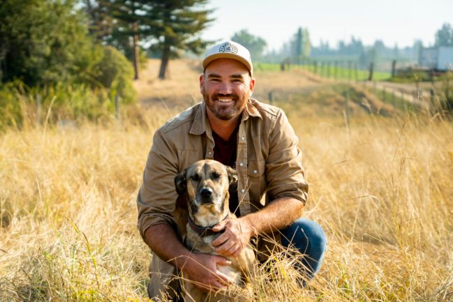 Dave on "Farming for Love" on CTV.