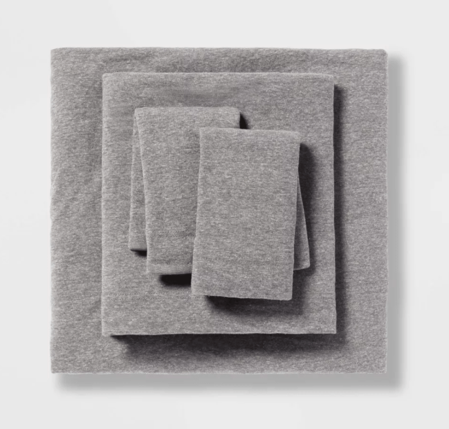 Room Essentials Solid Jersey Sheet Set 