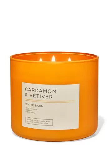 White Barn
Cardamom & Vetiver
3-Wick Candle