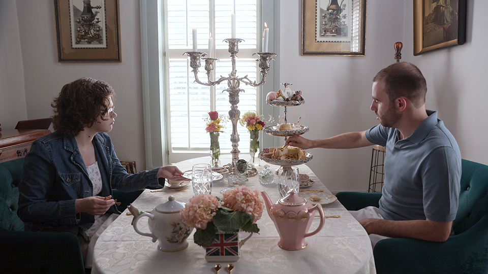 Connor and Emily in Love On The Spectrum