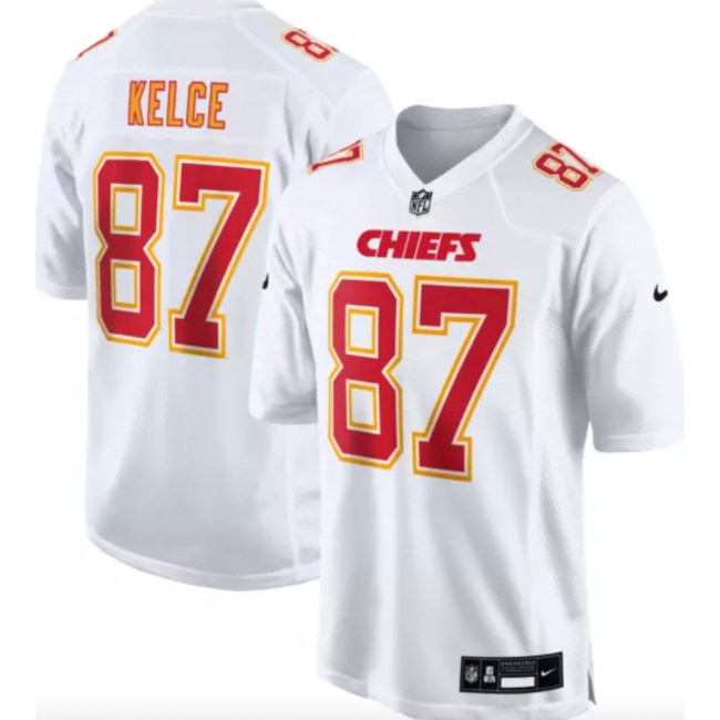 Dick's Sporting Goods White Kelce Jersey