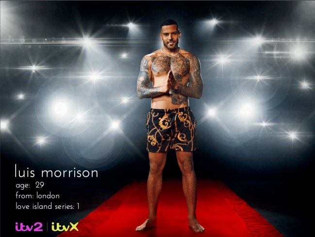 Luis Morrison in Love Island All STars