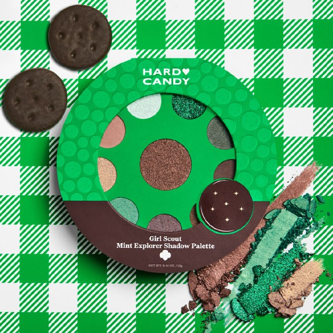 Girl Scout Mint Explorer Shadow Palette