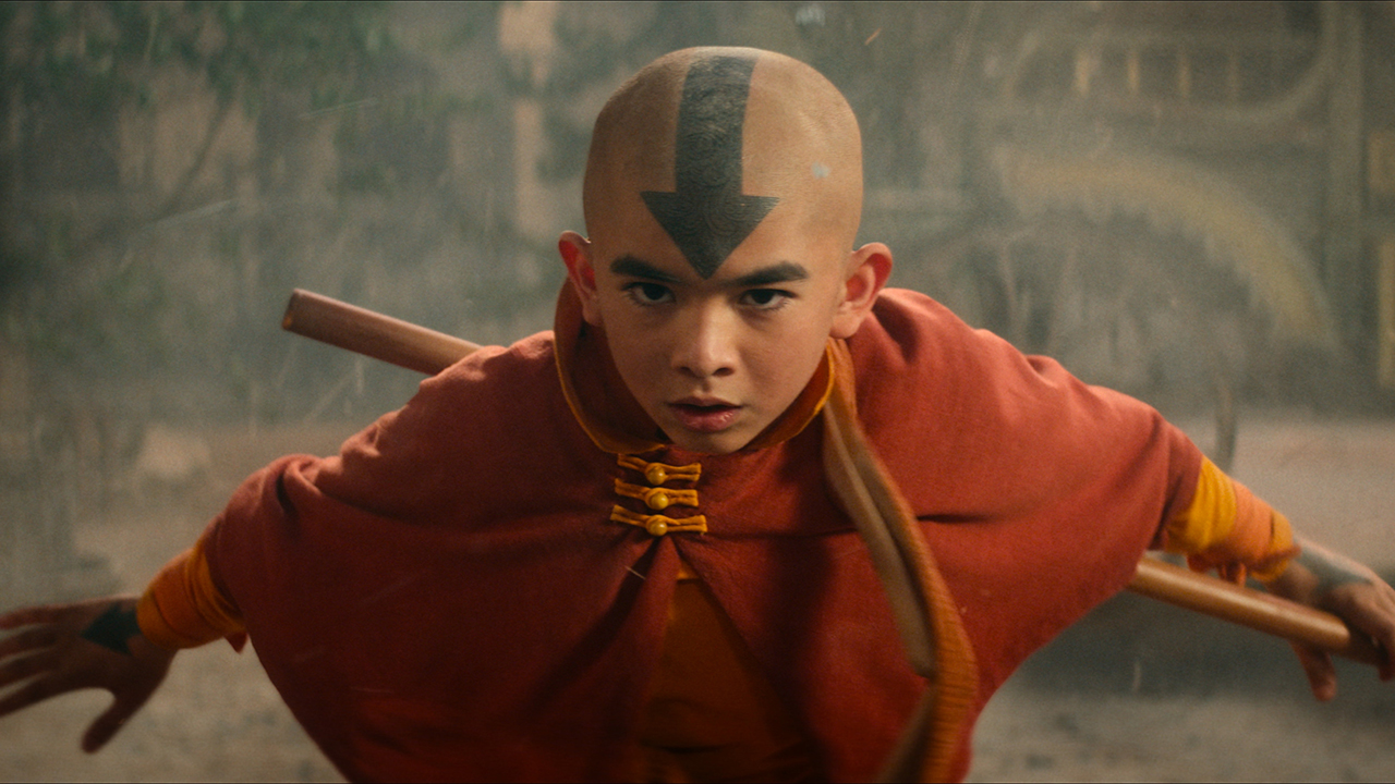 Avatar: The Last Airbender season 2. Gordon Cormier as Aang in season 1 of Avatar: The Last Airbender