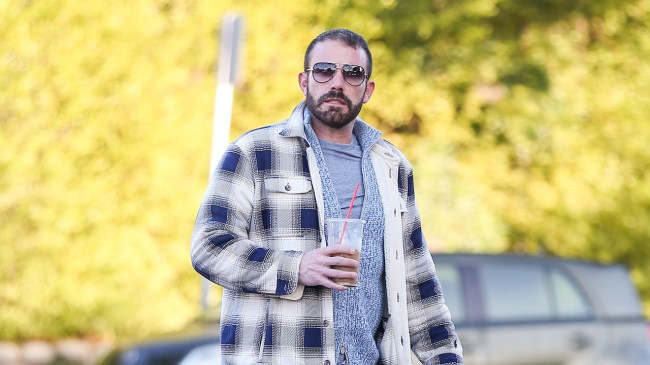 Ben Affleck is seen on February 09, 2024 in Los Angeles, California