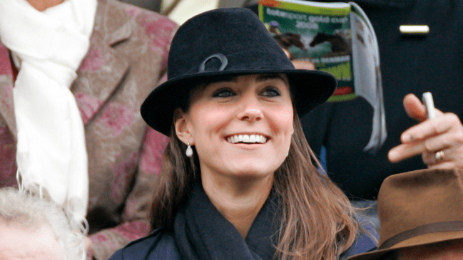 Kate Middleton at Cheltenham Horse Racing Festival
