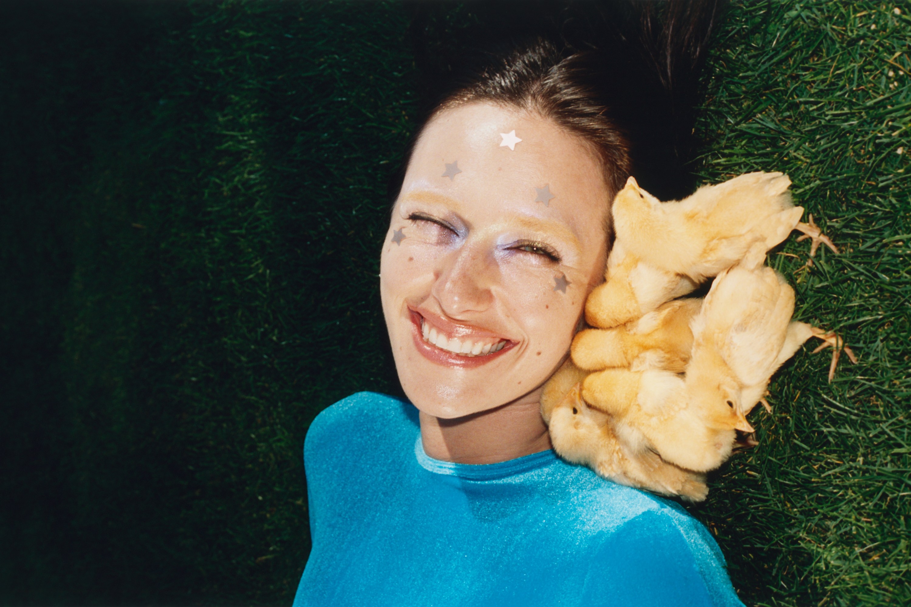 Devon Lee Carlson for Starface's Earth Star campaign.