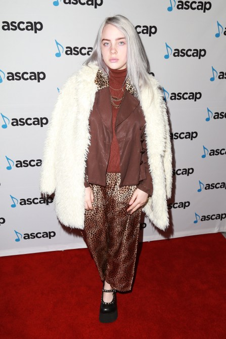 Billie Eilish at the 34th Annual ASCAP Pop Music Awards in Los Angeles.