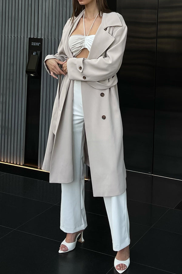 Meshki Super Oversized Trench Coat