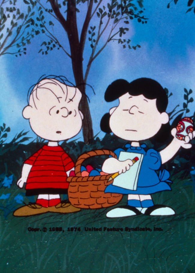 IT'S THE EASTER BEAGLE, CHARLIE BROWN, Linus, Lucy, 1974.