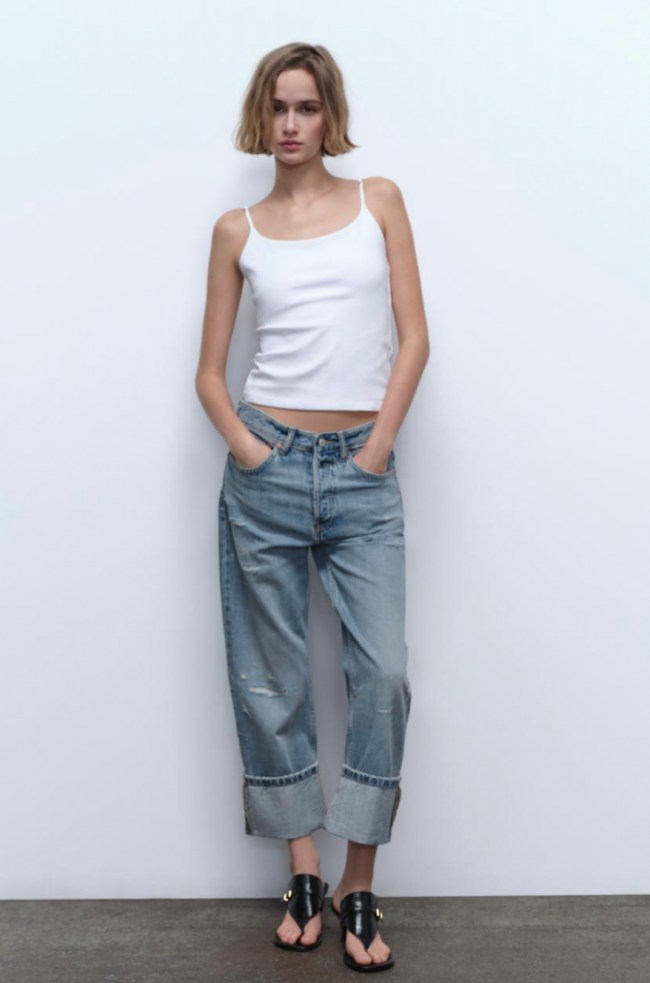 Zara Cotton Tank Top