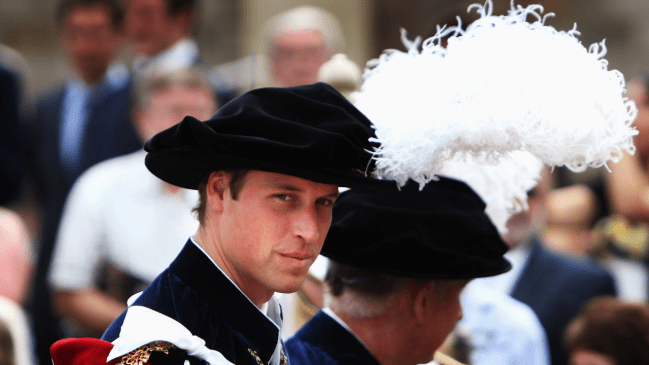 June 16, 2008: Prince William at 660th Anniversary Service of Order Of The Garter
