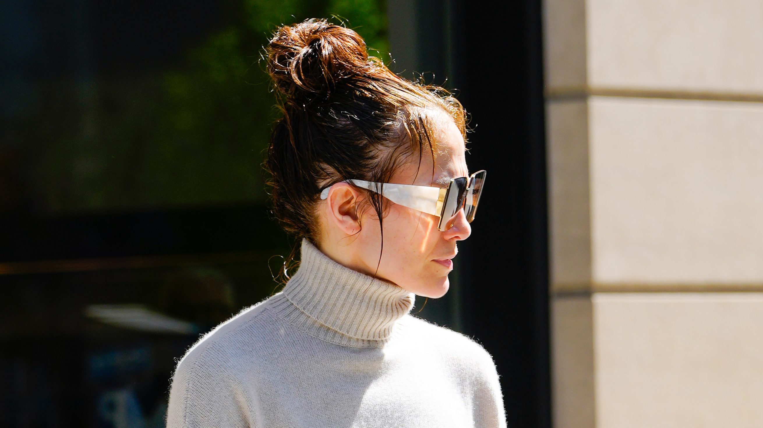 Jennifer Lopez is seen on April 25, 2024 in New York City.