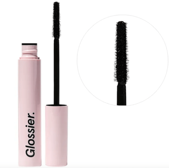 Glossier Lash Slick in a pink tube.