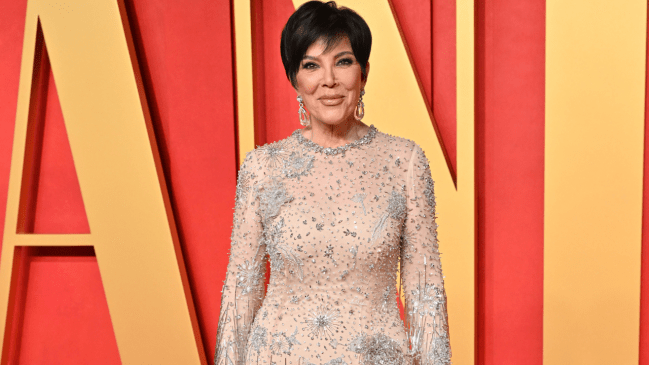 How did Kris Jenner respond to OJ Simpson's death?