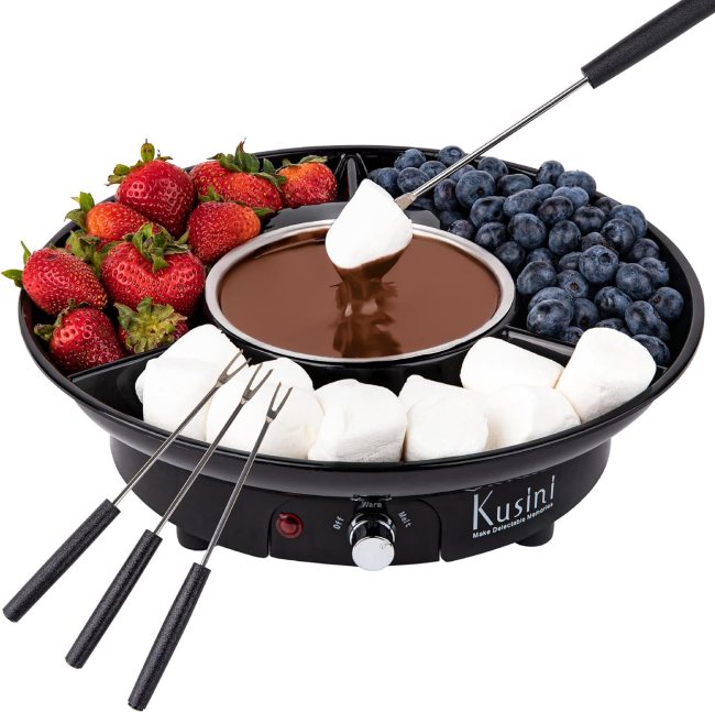 Last-Minute Mother's Day Gifts to Buy From Amazon: Kusini Electric Fondue Pot Set