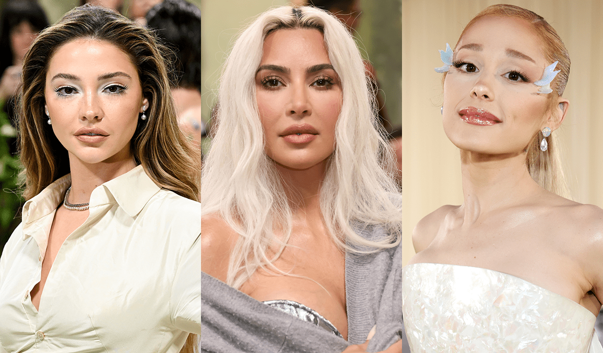 Madelyn Cline, Kim Kardashian, Ariana Grande - Met Gala 2024