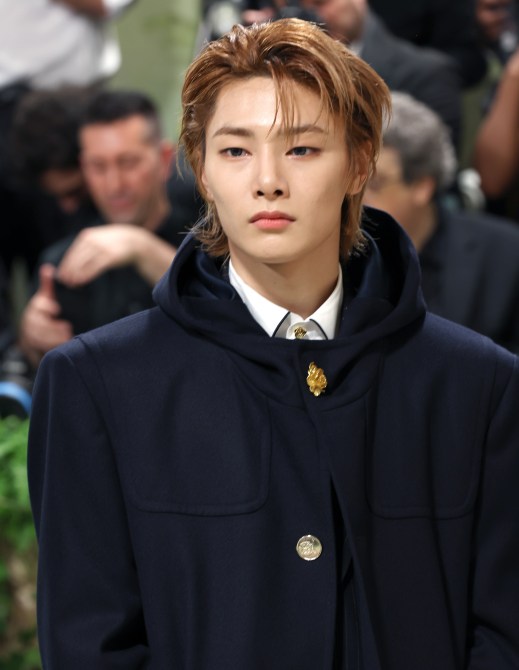 I.N of the band Stray Kids attends The 2024 Met Gala Celebrating "Sleeping Beauties: Reawakening Fashion" at The Metropolitan Museum of Art on May 06, 2024 in New York City.