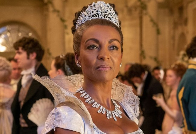 Still of Lady Agatha Danbury in 'Bridgerton' on Netflix