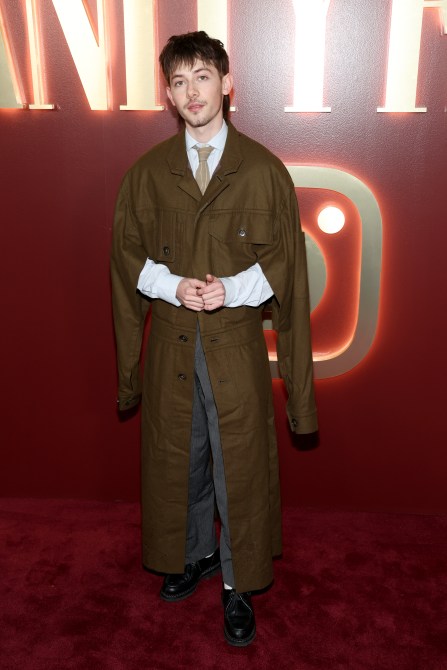 Griffin Gluck attends as Vanity Fair and Instagram Celebrate Vanities: A Night for Young Hollywood at Bar Marmont on March 06, 2024 in Los Angeles, California.