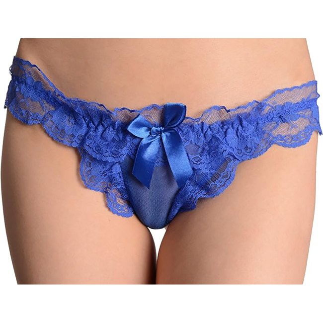 LissKiss Blue Mesh & Lace