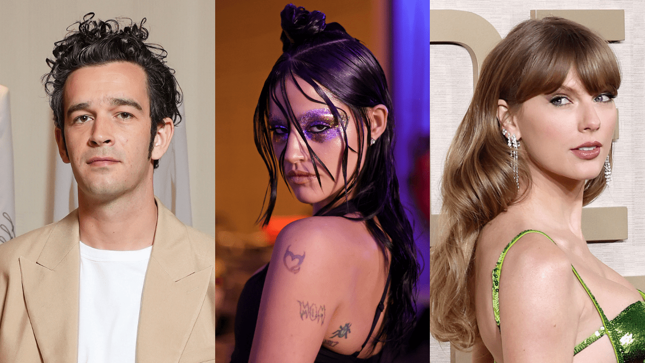 Matty Healy's ex girlfriends Taylor Swift and fiance Gabbriette Bechtel