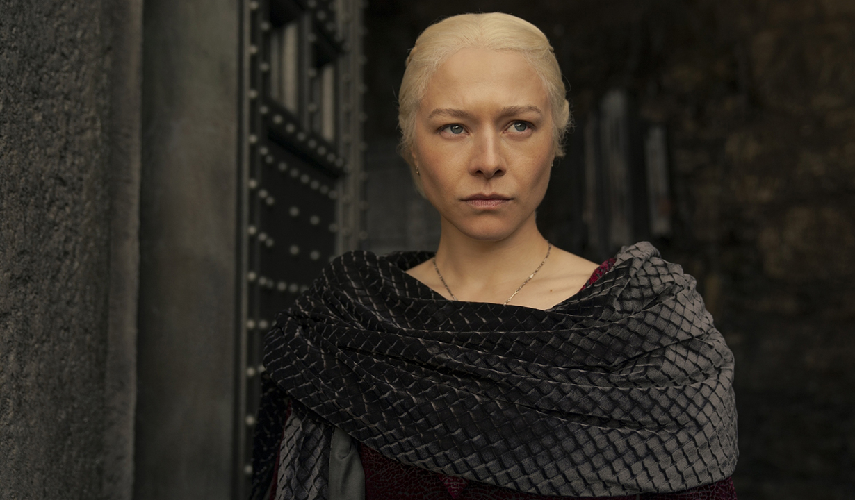 Rhaenyra in The House of the Dragon Season 2.
