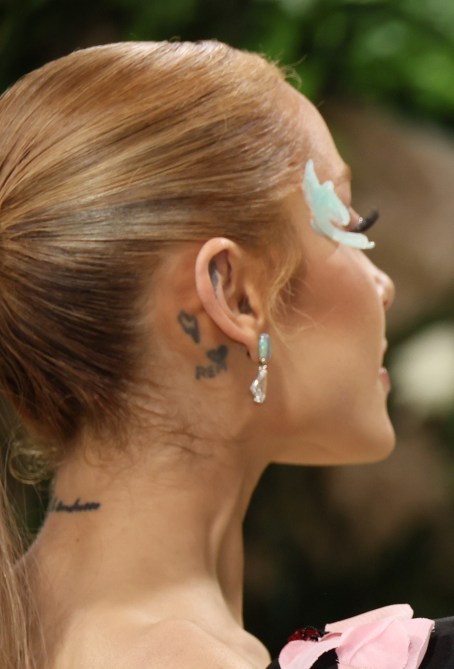 Ariana Grande and Cynthia Erivo attend The 2024 Met Gala Celebrating "Sleeping Beauties: Reawakening Fashion" at The Metropolitan Museum of Art on May 06, 2024 in New York City.