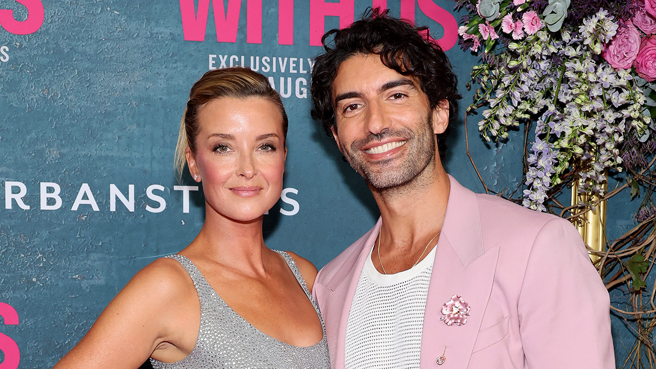 Emily Baldoni and Justin Baldoni attend the "It Ends With Us" New York Premiere at AMC Lincoln Square Theater on August 06, 2024 in New York City.