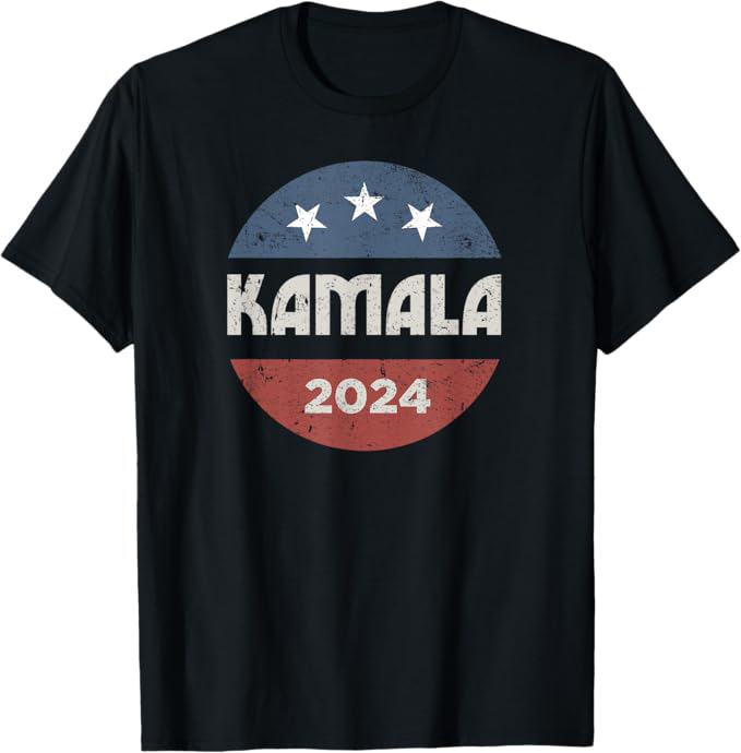 Kamala Harris 2024 For President Campaign T-Shirt
