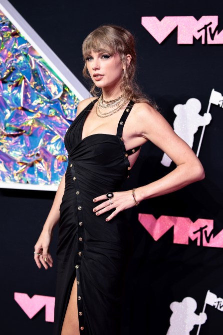 Taylor Swift attends the 2023 MTV Video Music Awards at the Prudential Center on September 12, 2023 in Newark, New Jersey.