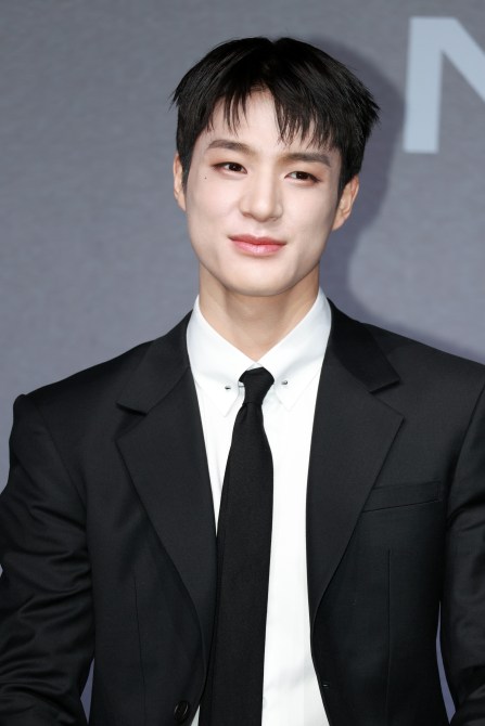 eno of NCT DREAM attends NCT DREAM's new album ‘DREAM( )SCAPE’ press conference at GRAND WALKERHILL Seoul in Gwangjin-gu on March 25, 2024 in Seoul, South Korea.