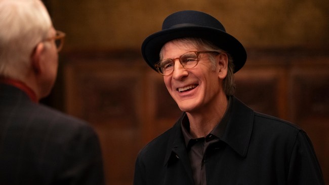 ONLY MURDERS IN THE BUILDING - “Once Upon a Time in the West” - Charles, Oliver & Mabel are whisked to Los Angeles where a legendary film studio intends to adapt their podcast. However, Hollywood’s glitz is overshadowed by a stunning clue about Charles’ stunt double & friend Sazz Pataki.