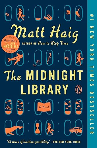The cover of The Midnight Library