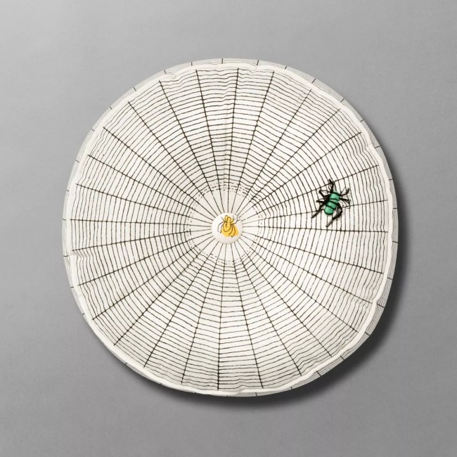 Round Tangled Web Novelty Throw Pillow