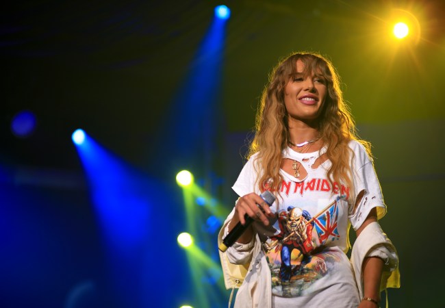 AUSTIN, TX - MARCH 18:  Singer Niykee Heaton performs on stage at Music Is Universal Styld.by Gap, presented by Marriott Rewards and Universal Music Group, during SXSW at the JW Marriott Austin on March 18, 2016 in Austin, Texas.