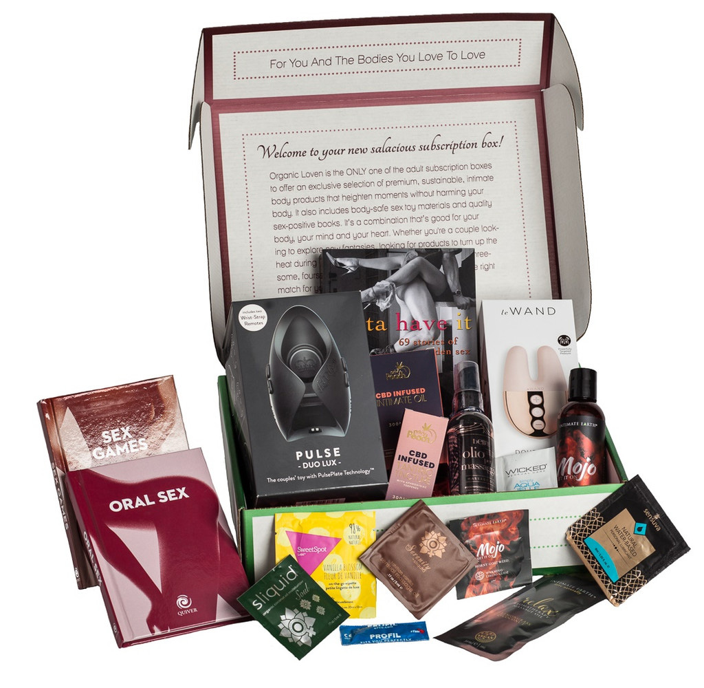 Organic Loven Luxury Holiday Pleasure Box