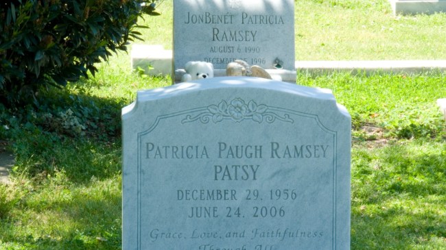 Patsy Ramsey Grave